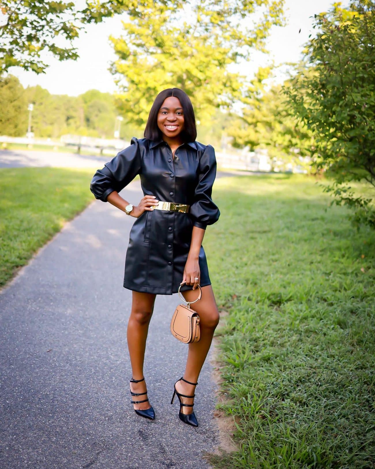 Rounding up my blogger picks from the 2020 Nordstrom Anniversary Sale including this Topshop leather dress.