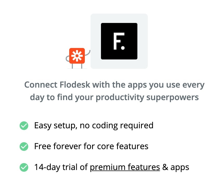 Flodesk and Zapier Integration