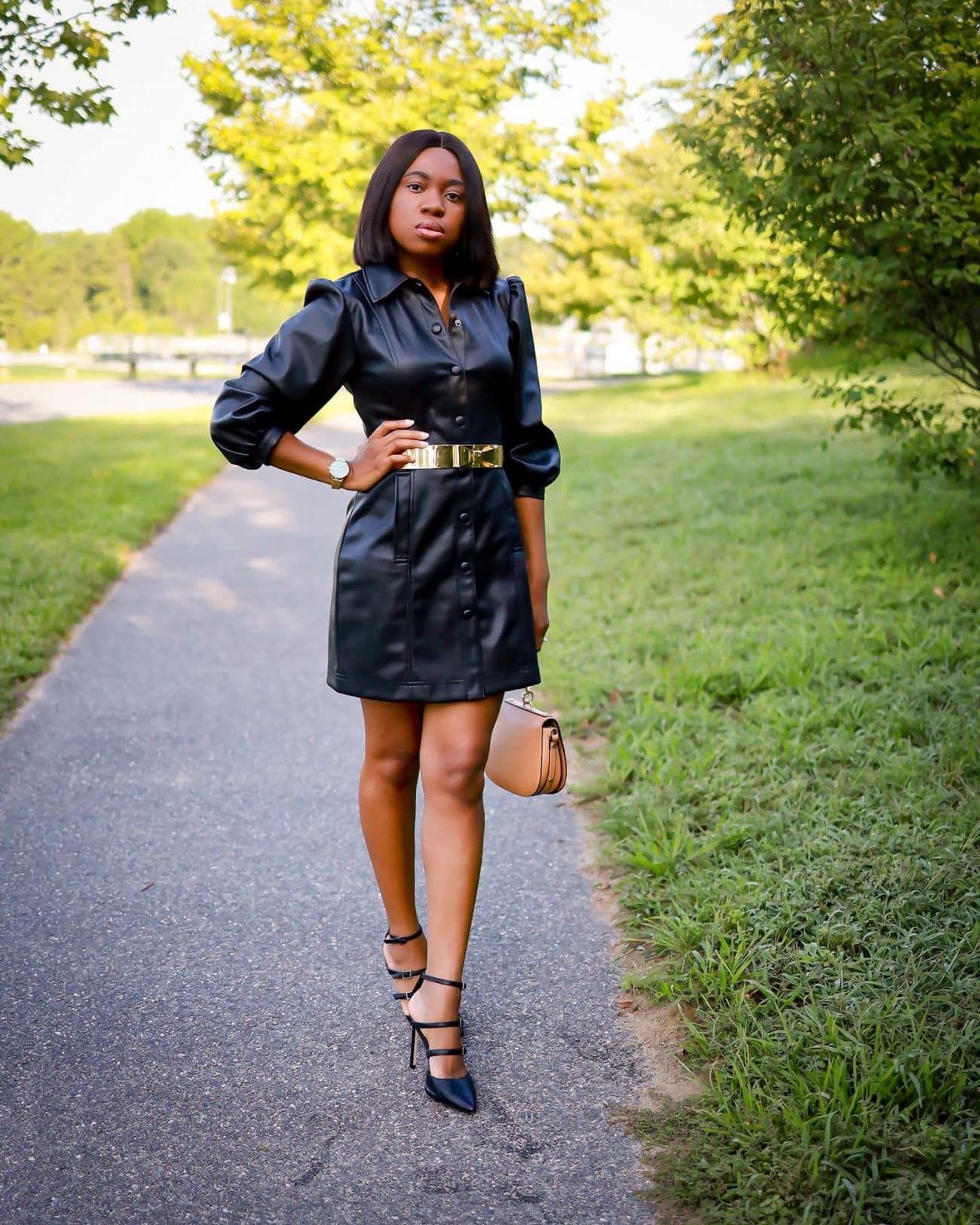 Rounding up my blogger picks from the 2020 Nordstrom Anniversary Sale including this Topshop leather dress.