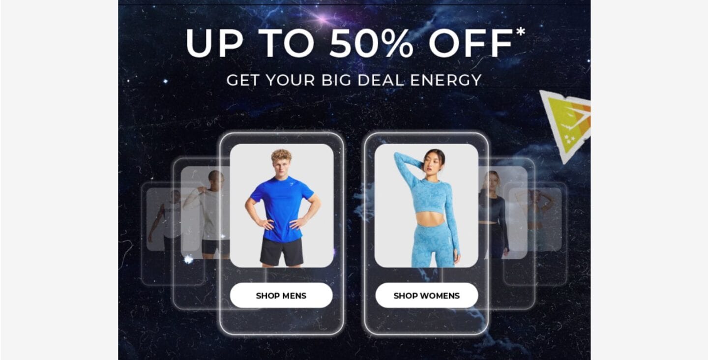 Gymshark Black Friday Sale 2020