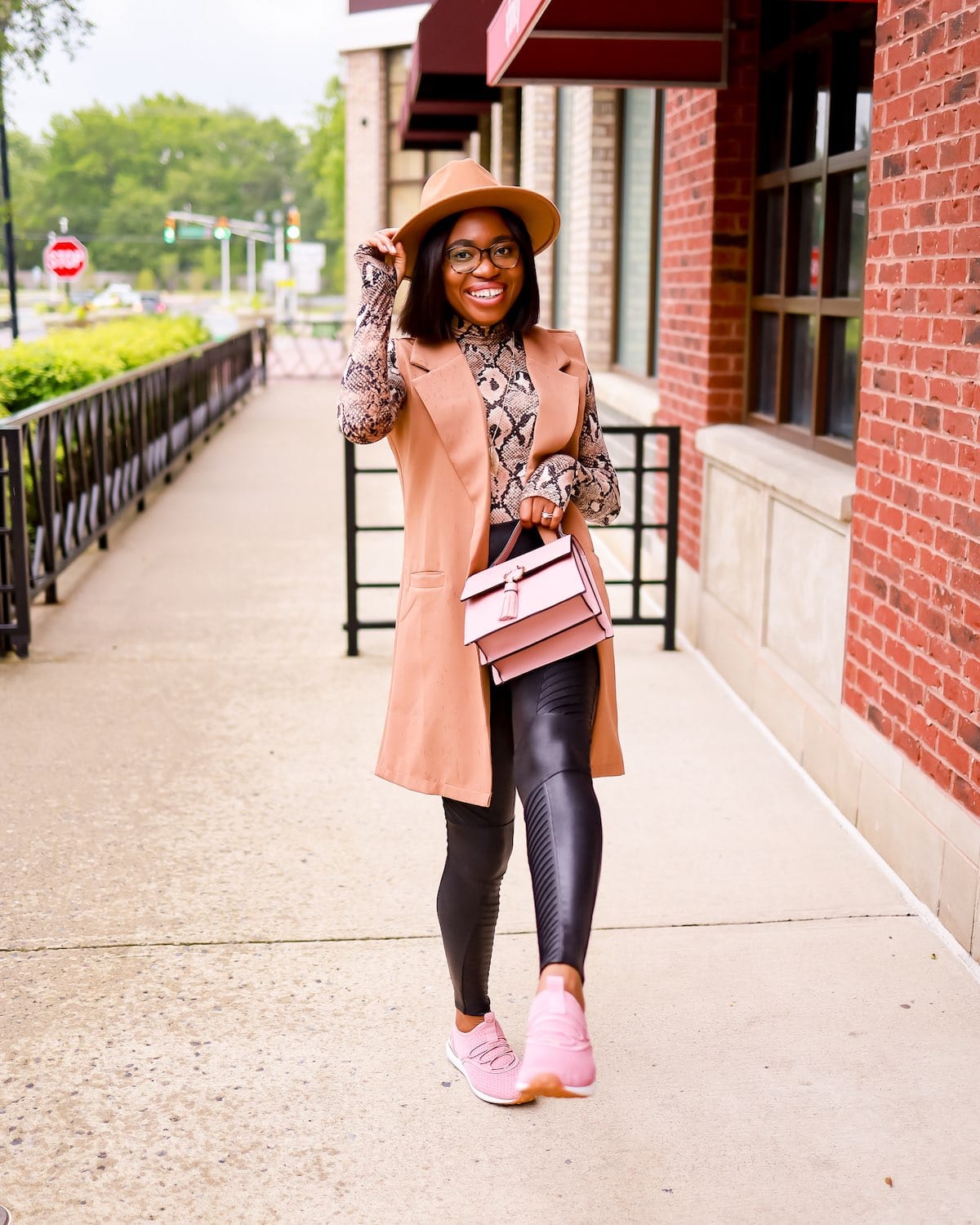 Spanx Faux Leather Leggings