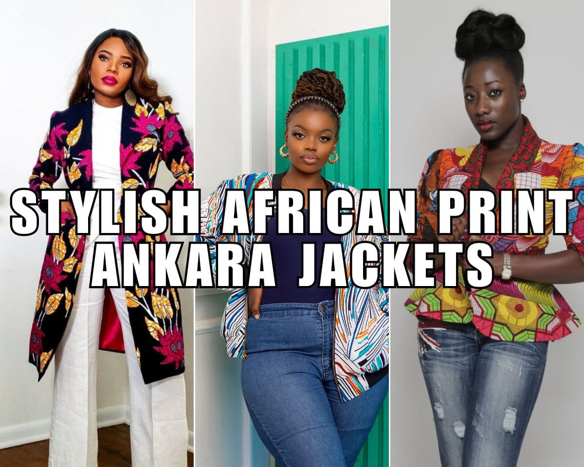 Stylish African Print Ankara Jackets