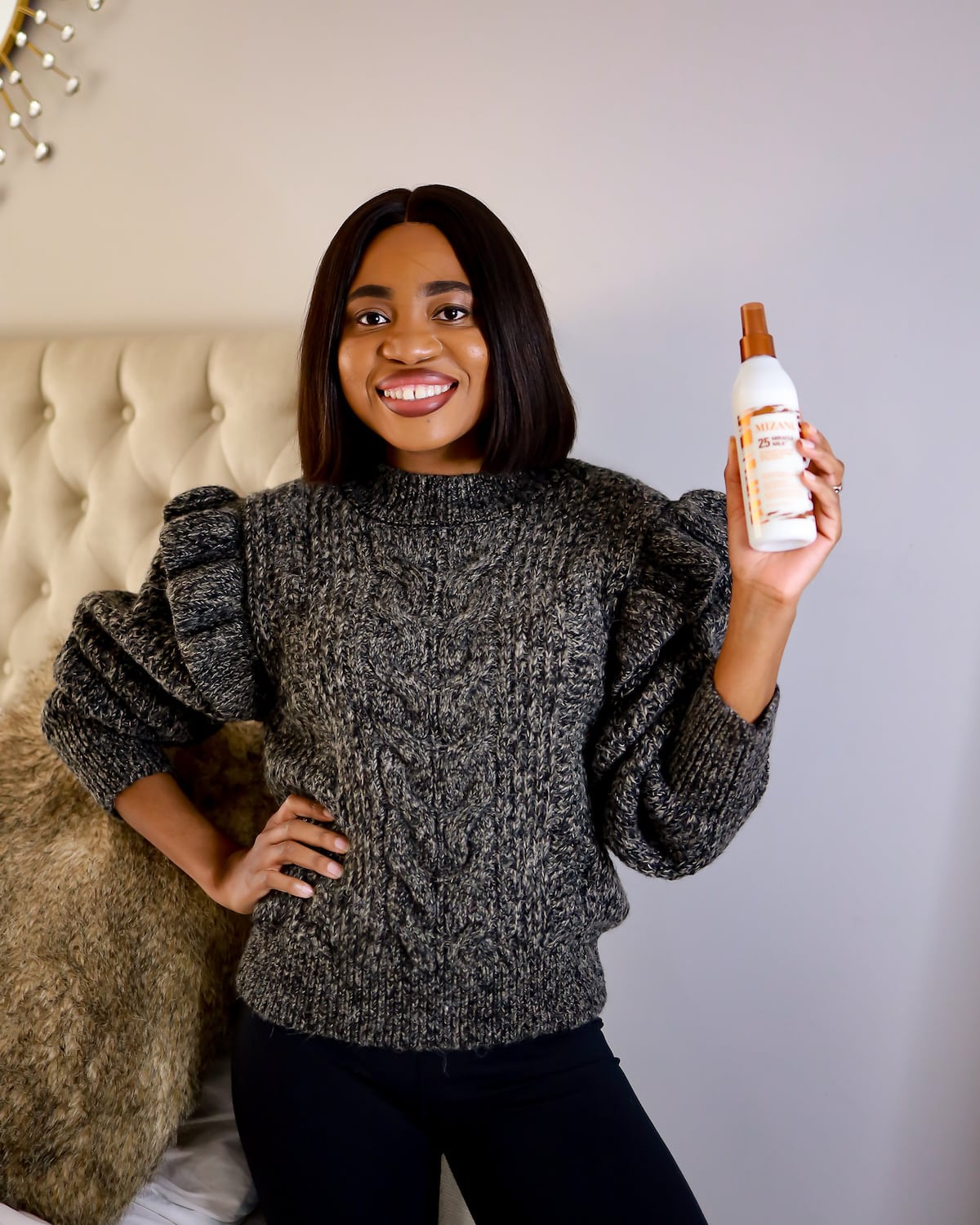 25 Benefits of Mizani's Miracle Milk Conditioner - It contains coconut oil, fennel seed extract, and smells amazing. Is this REALLY a miracle? I'm spilling the tea in today's review post.
