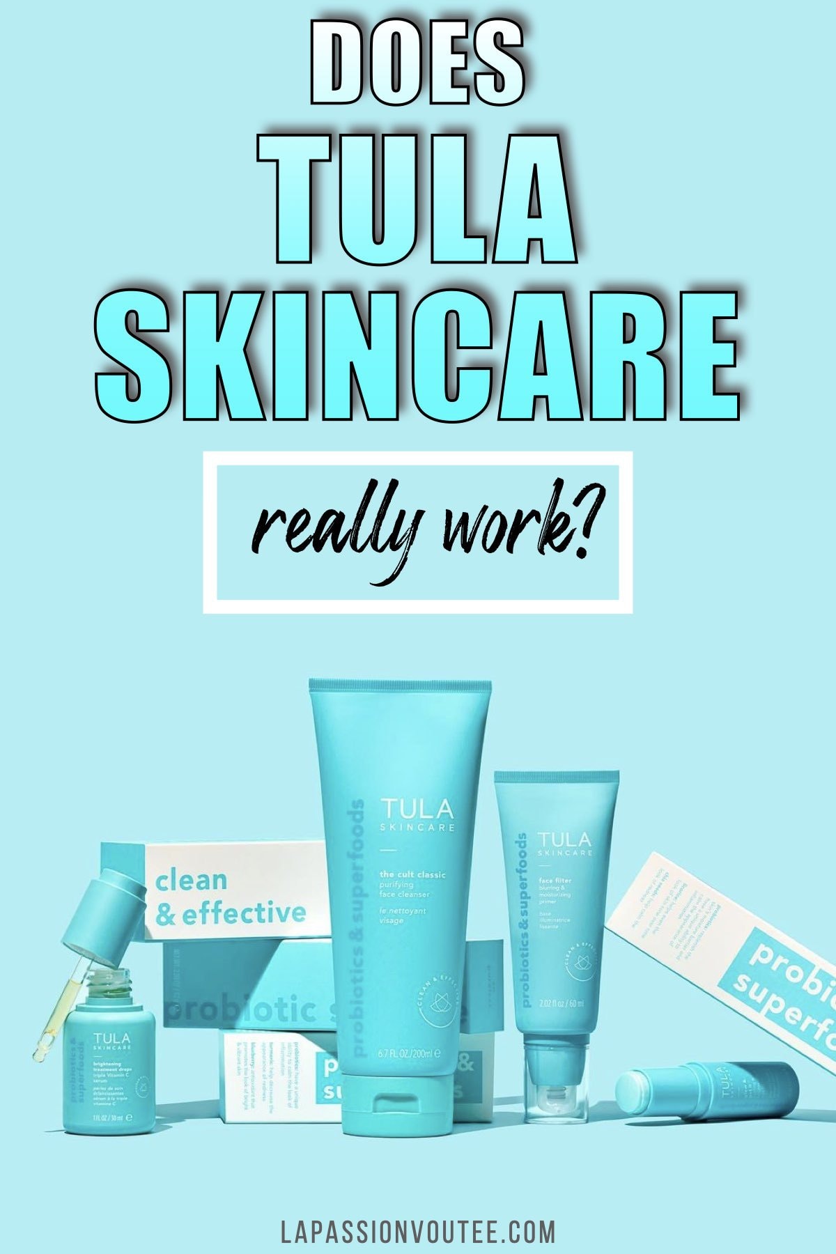 Does Tula skincare really work? Curious to know if ALL those Tula skincare reviews are real? Here's my honest thought about this vegan, cruelty-free brand and their hyped probiotics products.