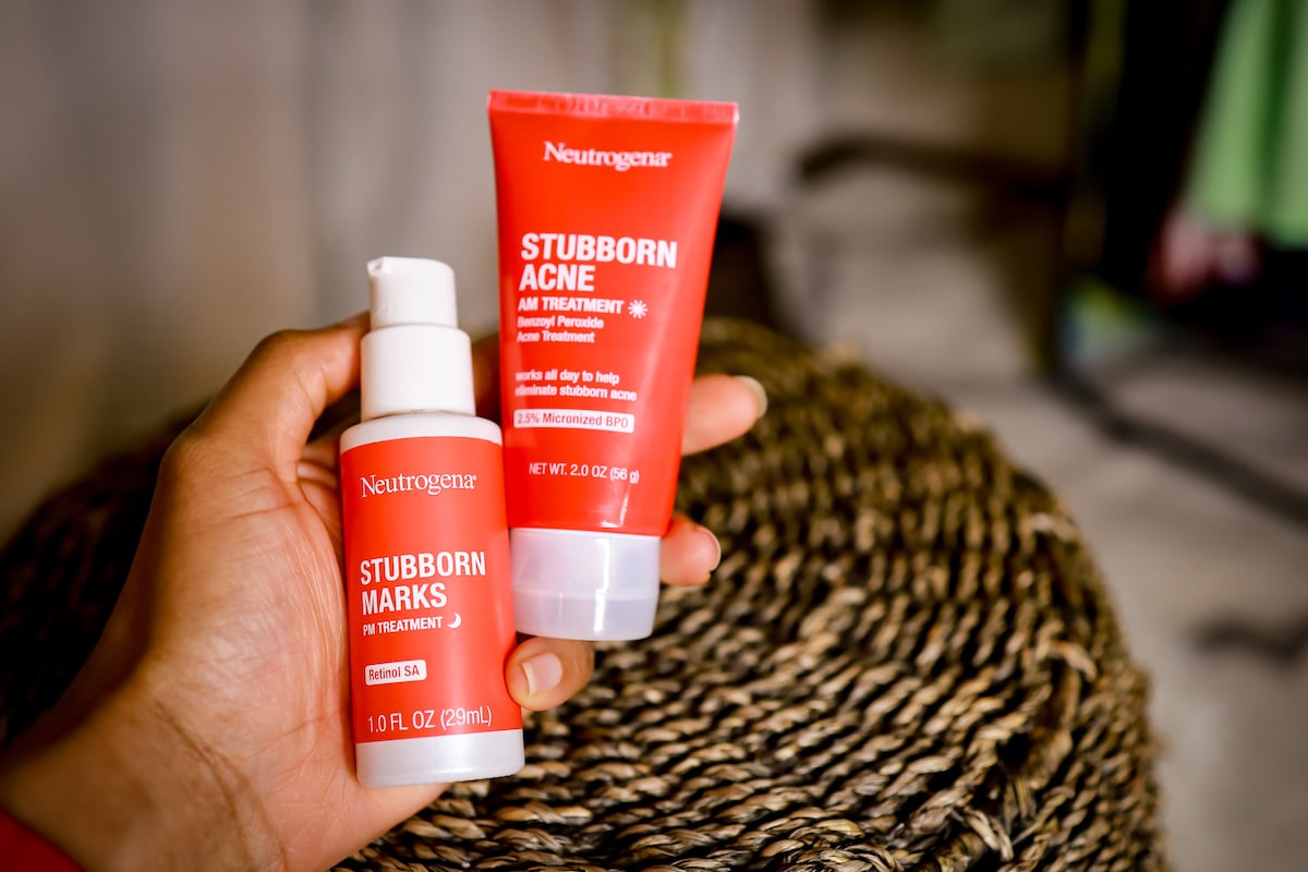 neutrogena stubborn acne and marks review