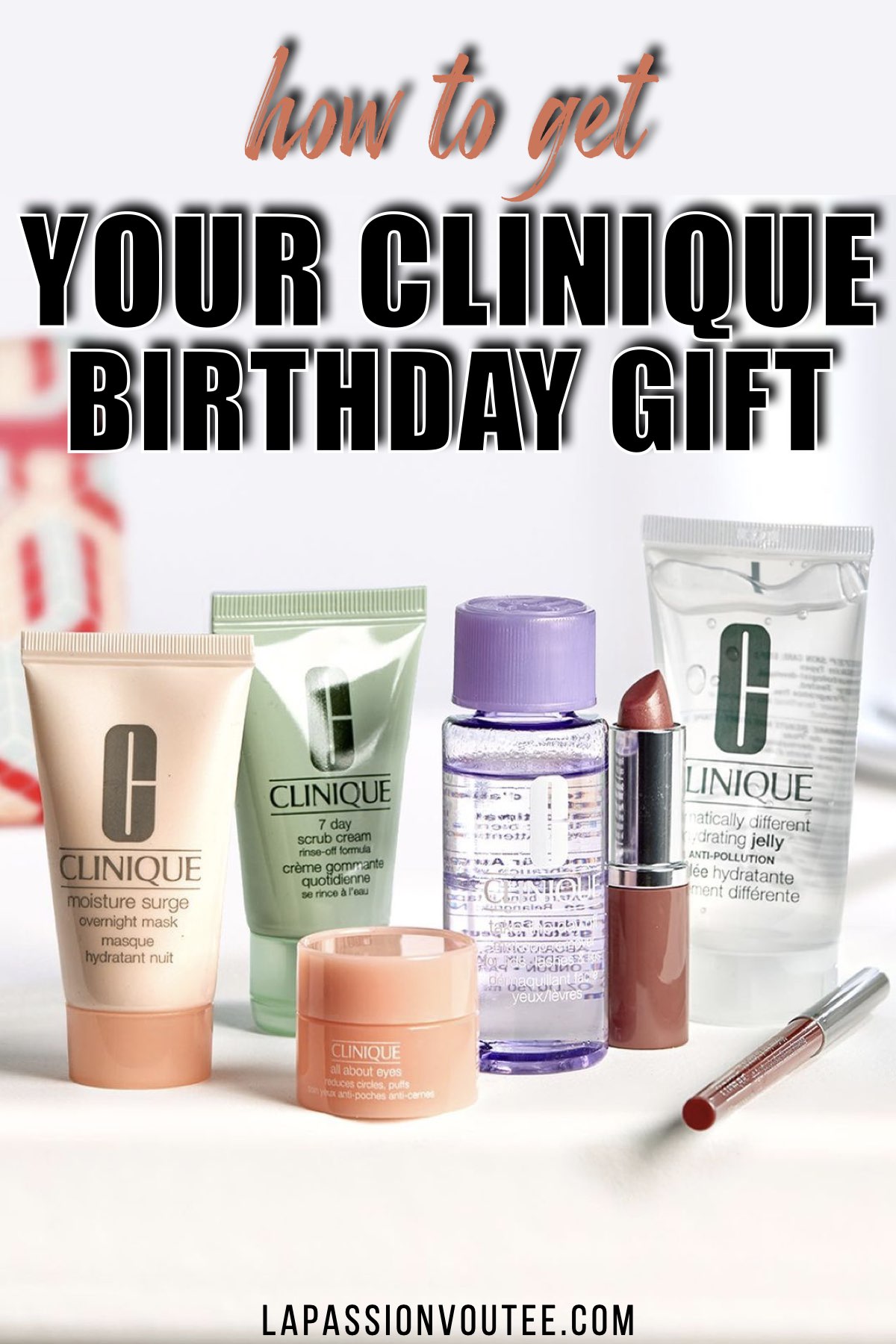 Want to get a free birthday gift from Clinique? It is true that Clinique offers each Clinique Smart Rewards member, their free loyalty program, a free full-size Clinique product during the month of their birthday (with a purchase of $45+). Get the scoop here!