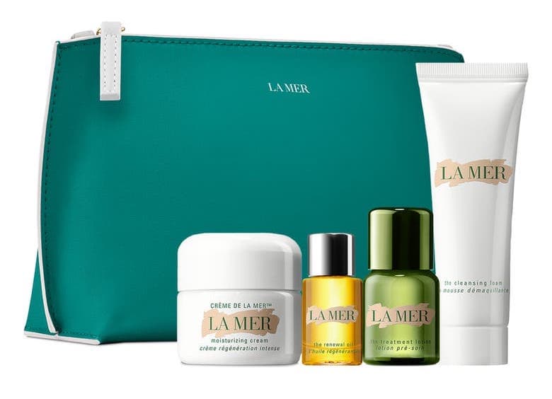 Our Favorite La Mer deal in the Nordstrom Sale Is under $100. Now's the perfect time to try out luxury La Mer 5-piece travel set at a bargain price.