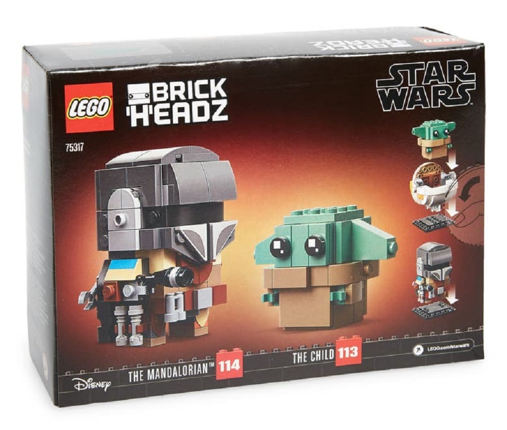 BRICKHEADZ THE MANDALORIAN™ & THE CHILD - 75317