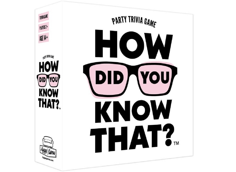 'HOW DID YOU KNOW THAT?' PARTY TRIVIA GAME