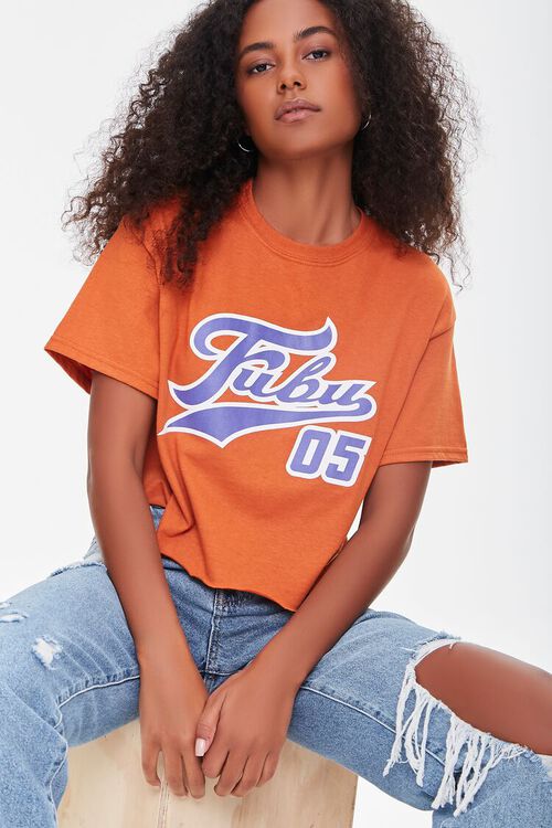 Stores like Old Navy Forever 21-FUBU-Graphic-Tee