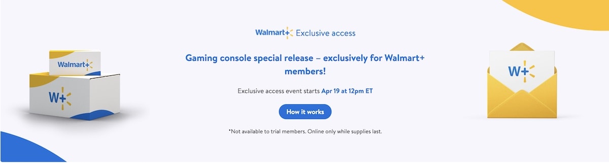 walmart plus benefits - early access to deals