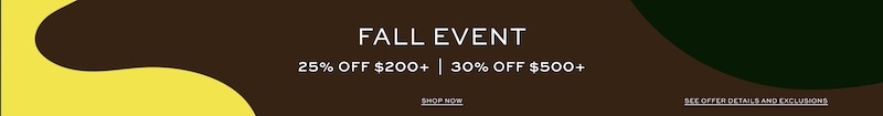 Tory Burch Sale - 25% off $200 and 30% off $500