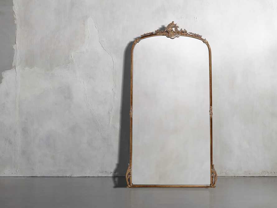 Arhaus Amelie Floor Mirror - anthropologie 7 foot mirror dupe