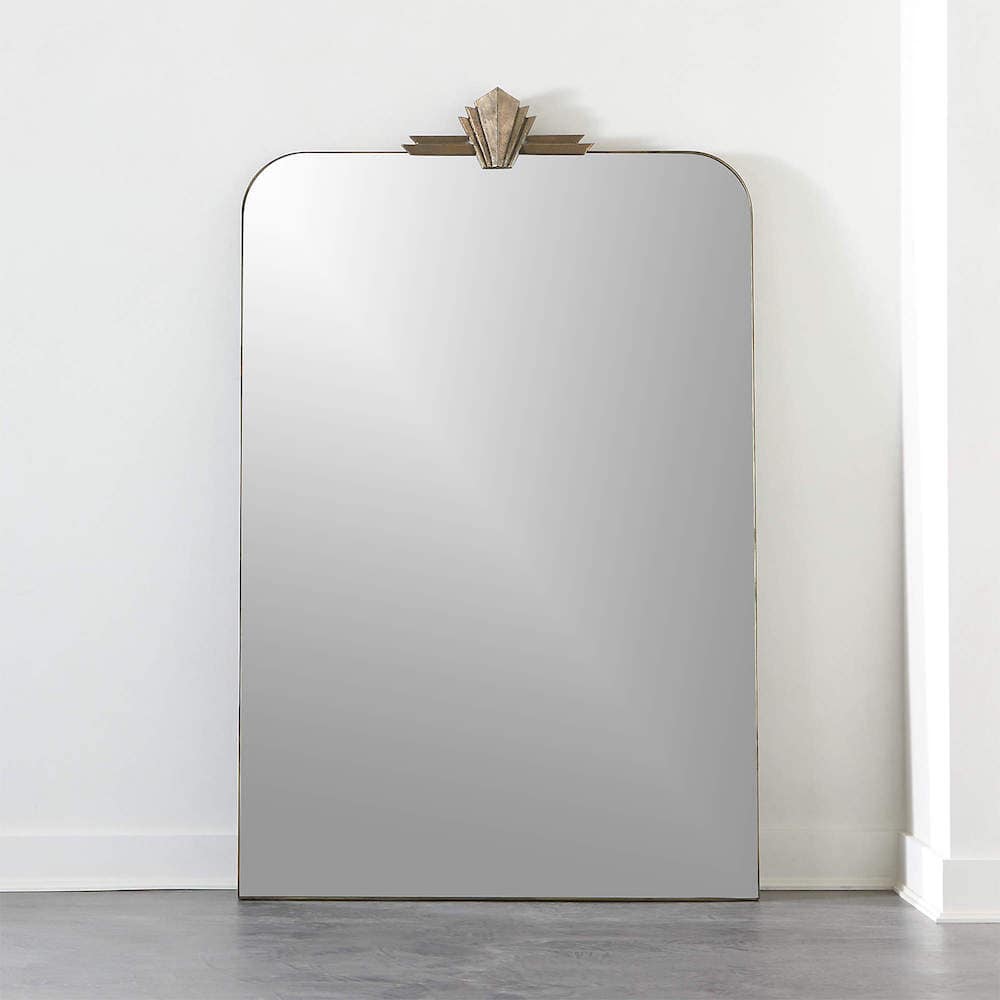 CB2 nouveau floor mirror - anthropologie floor mirror dupe