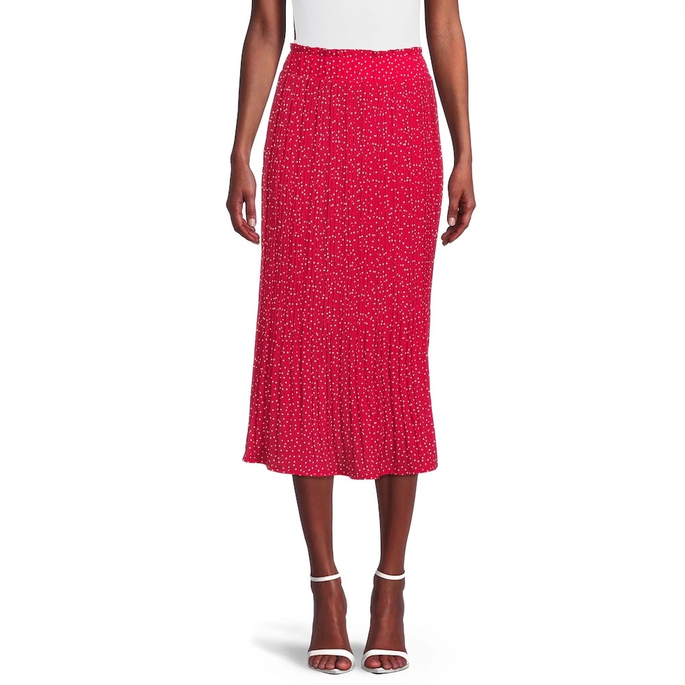 Printed pleated skirts