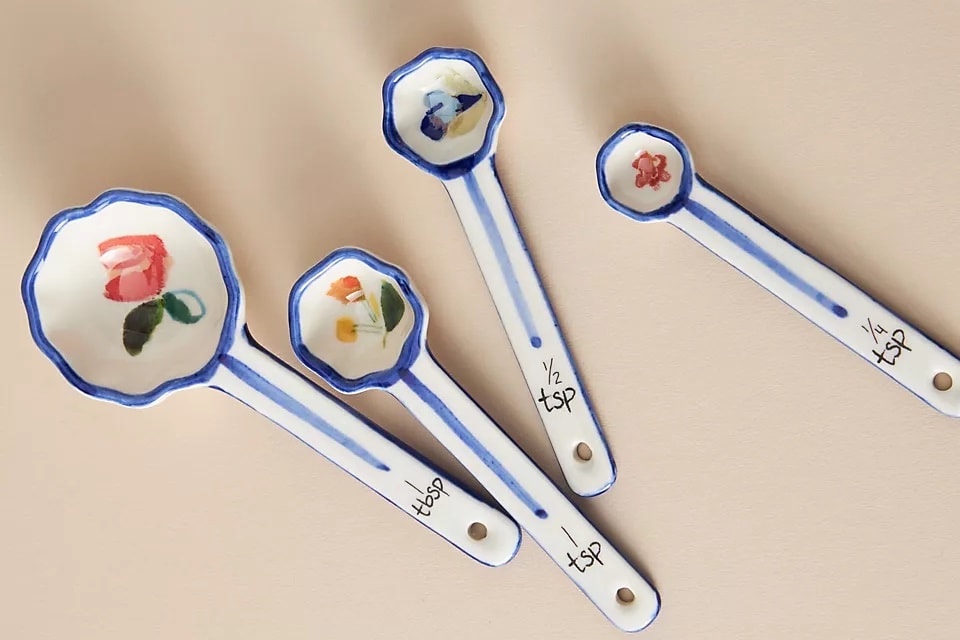 Anthropologie Luna Bakeware Measuring Spoons