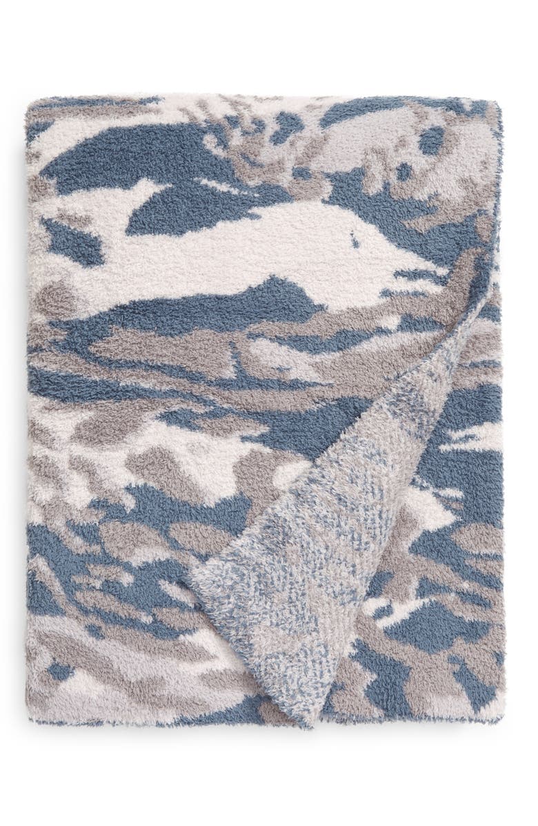 CozyChic Abstract Camo Throw Blanket