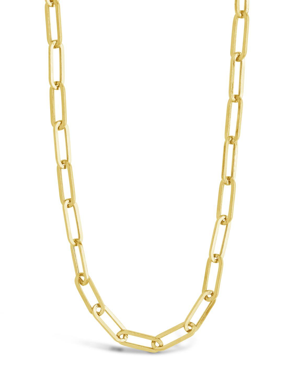 14K Gold Paperclip Necklace LordTaylor