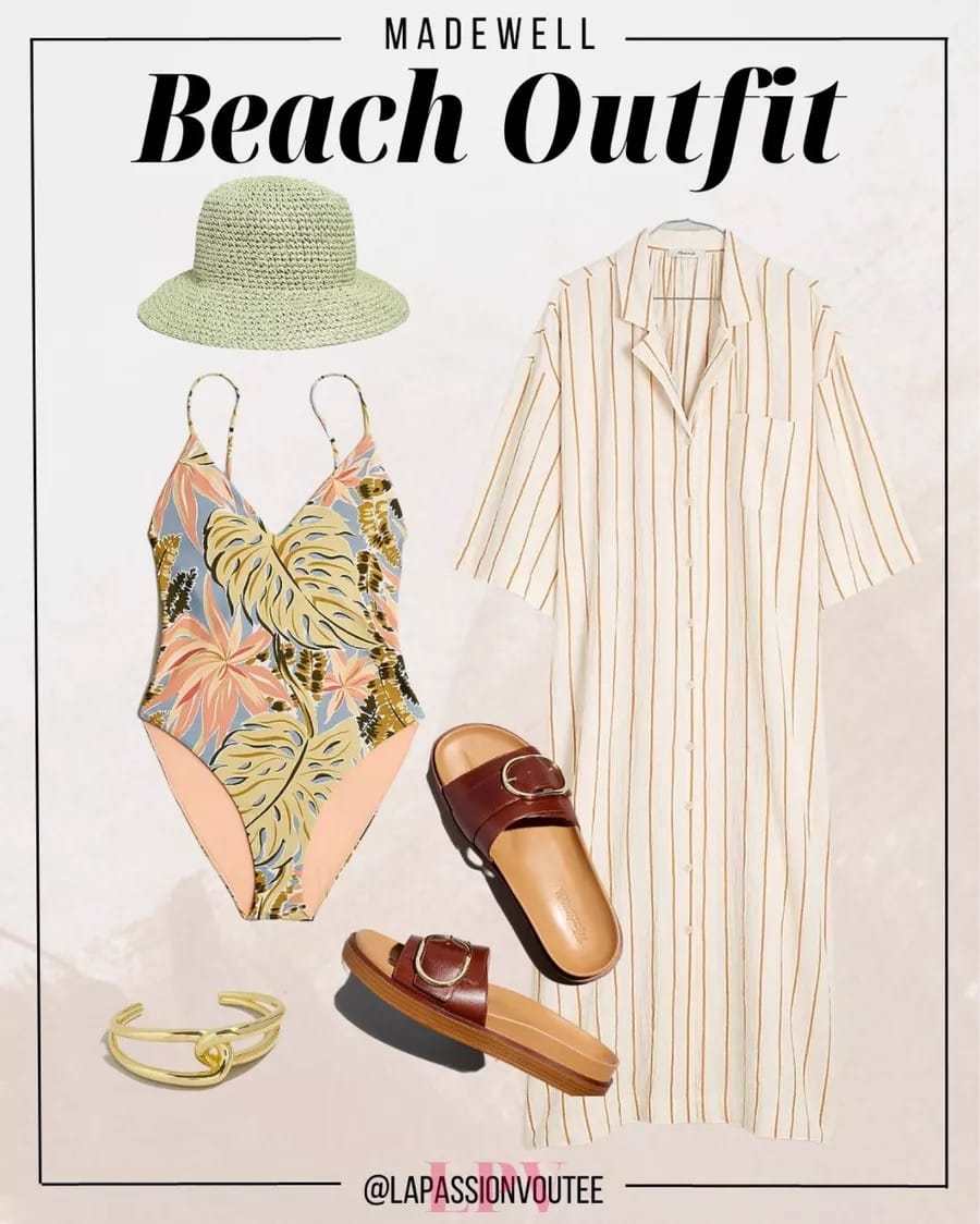 Madewell Beach Outfit