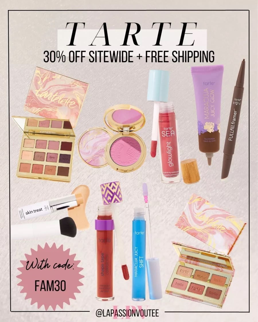 Tarte Friends and Family Sale Discount Code