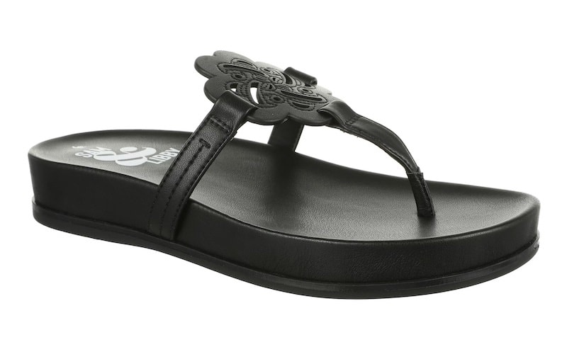 Walmart Sam Libby Womens Alexandra Thong Footbed Sandal