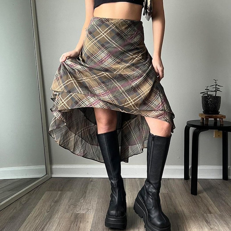 etsy midi skirt