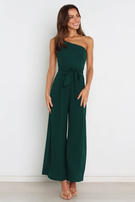 Petal and Pup LEYTON JUMPSUIT EMERALD