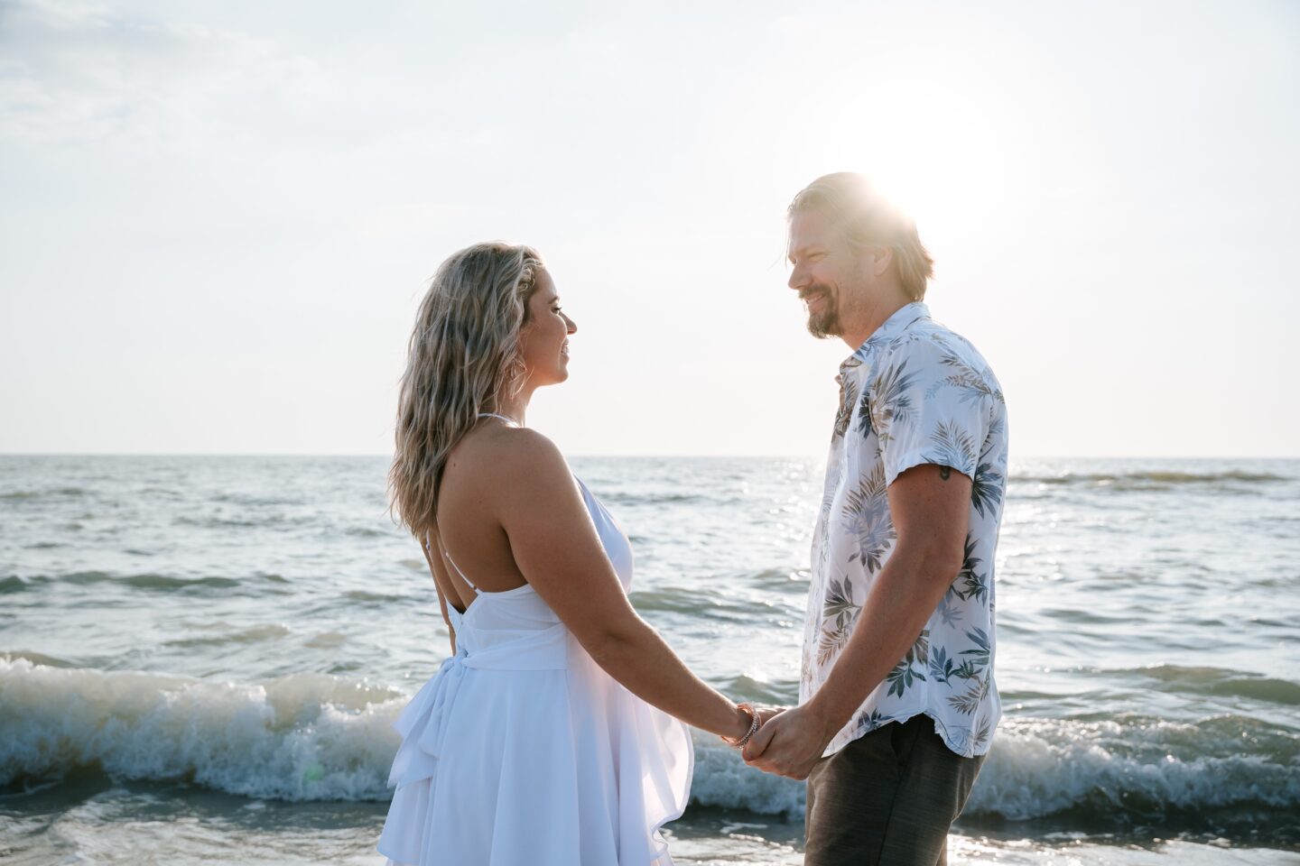 Beach Engagement Photoshoot