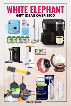 35 White Elephant Gift Ideas Over $100 Guaranteed To Get Smiles!