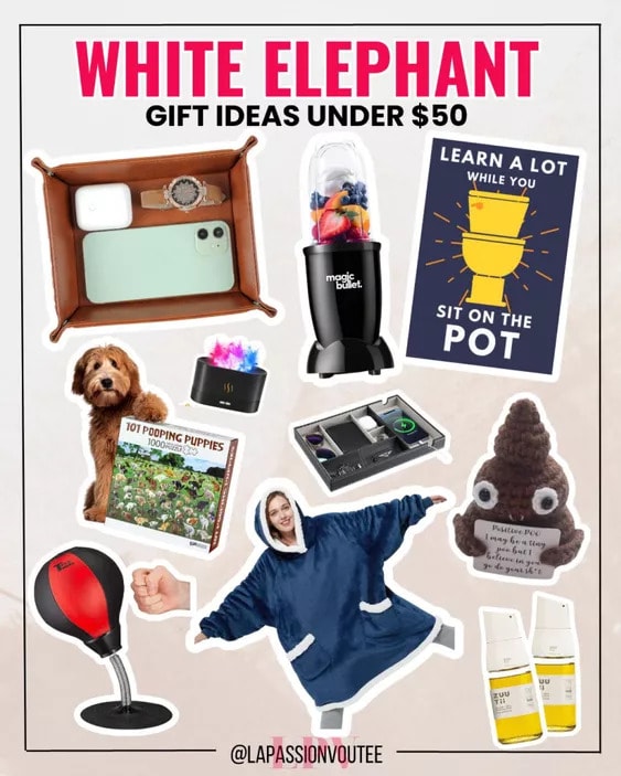 Under 50 white elephant gifts