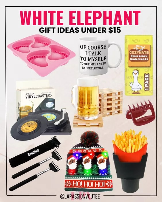 White Elephant Gift Ideas Under 15