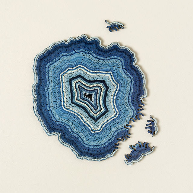 Geode Puzzle uncommon goods