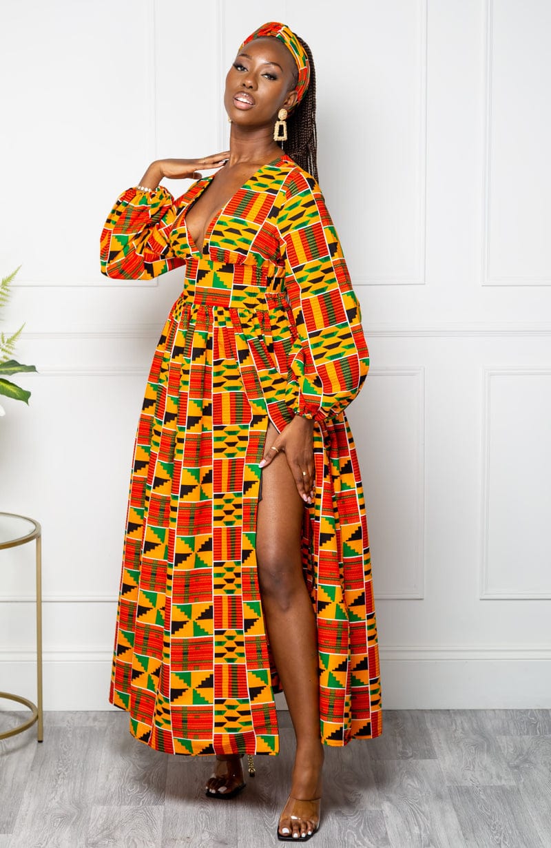 Kenya African Maxi Dress by Laviye