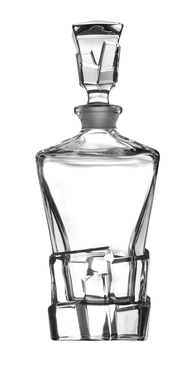 Walmart Glass Decanter with Stopper Lid Whisky Wine Decanter for Water Alcohol Liquor Lead Free Large