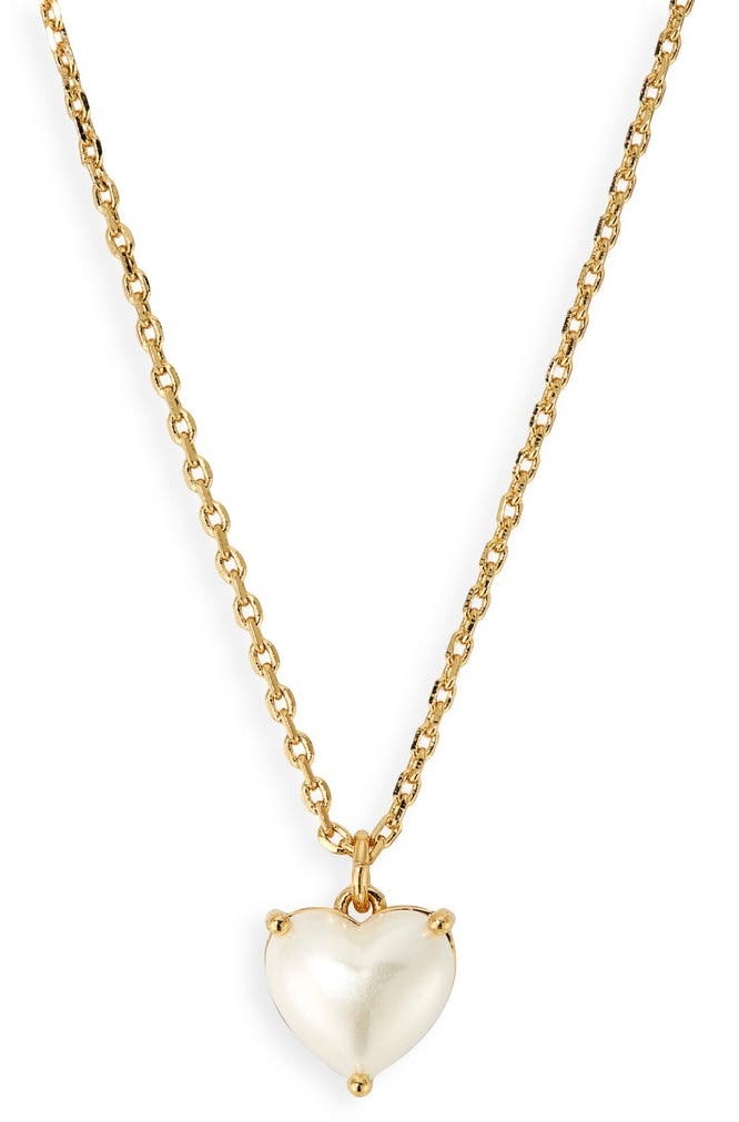 my love birthstone heart pendant necklace kate spade new york