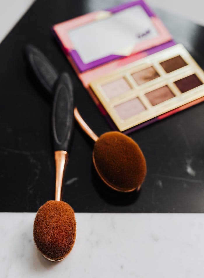 oval foundation brushes