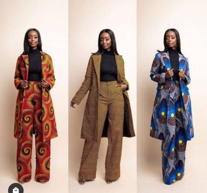 Ankara suit set