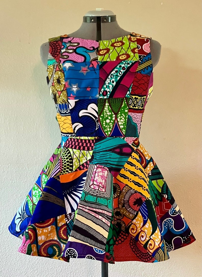 Patchwork Peplum Shirt