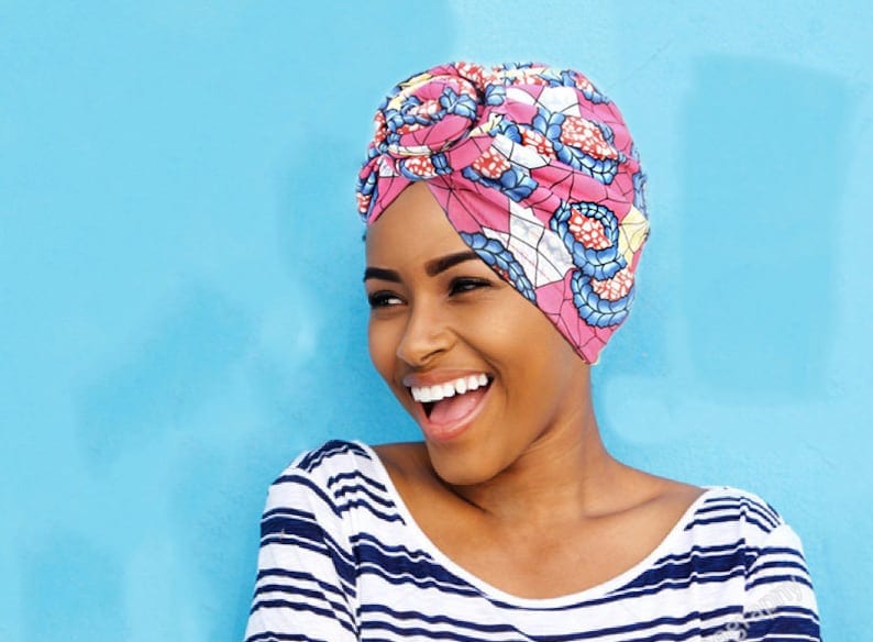 Ankara headscarf Pink