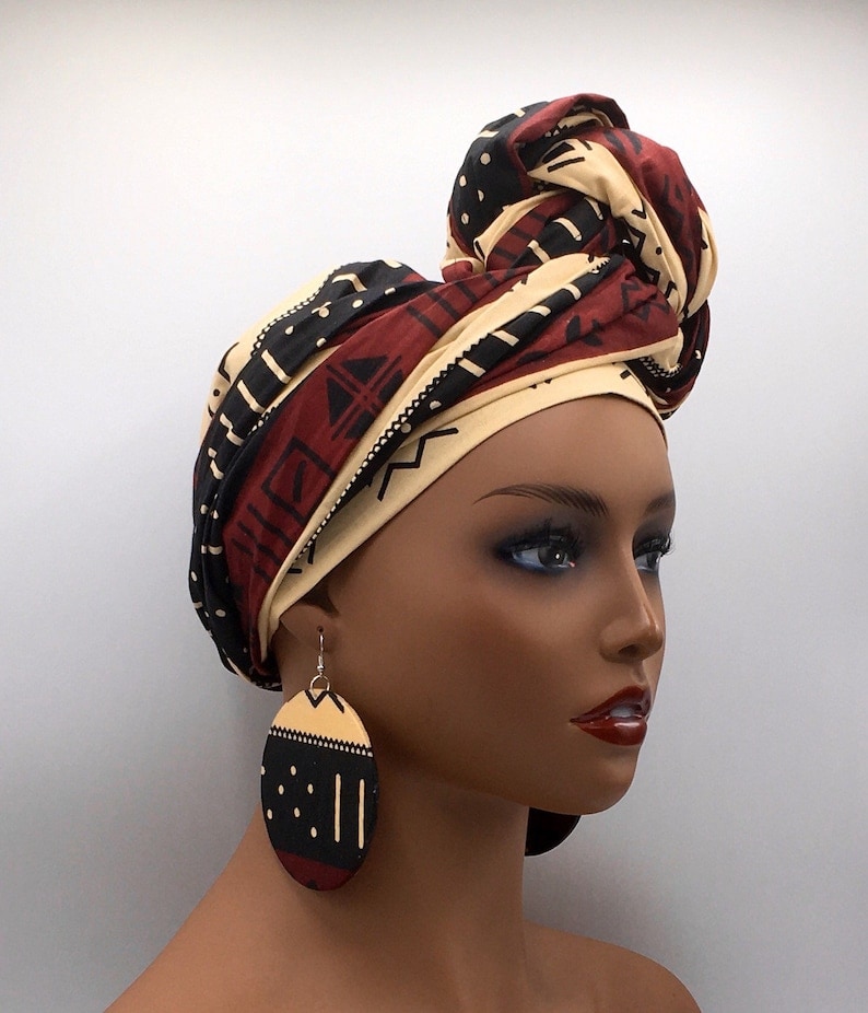 Tribal Print Head Wrap