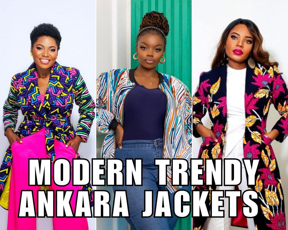 25+ Stylish African Print Ankara Jackets in 2024