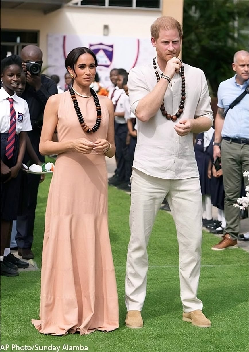 Meghan Markle Outfit in Nigeria