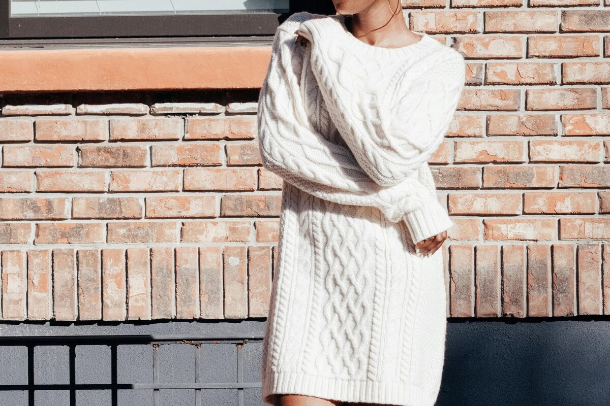 iconic fall wardrobe essentials sweater dress