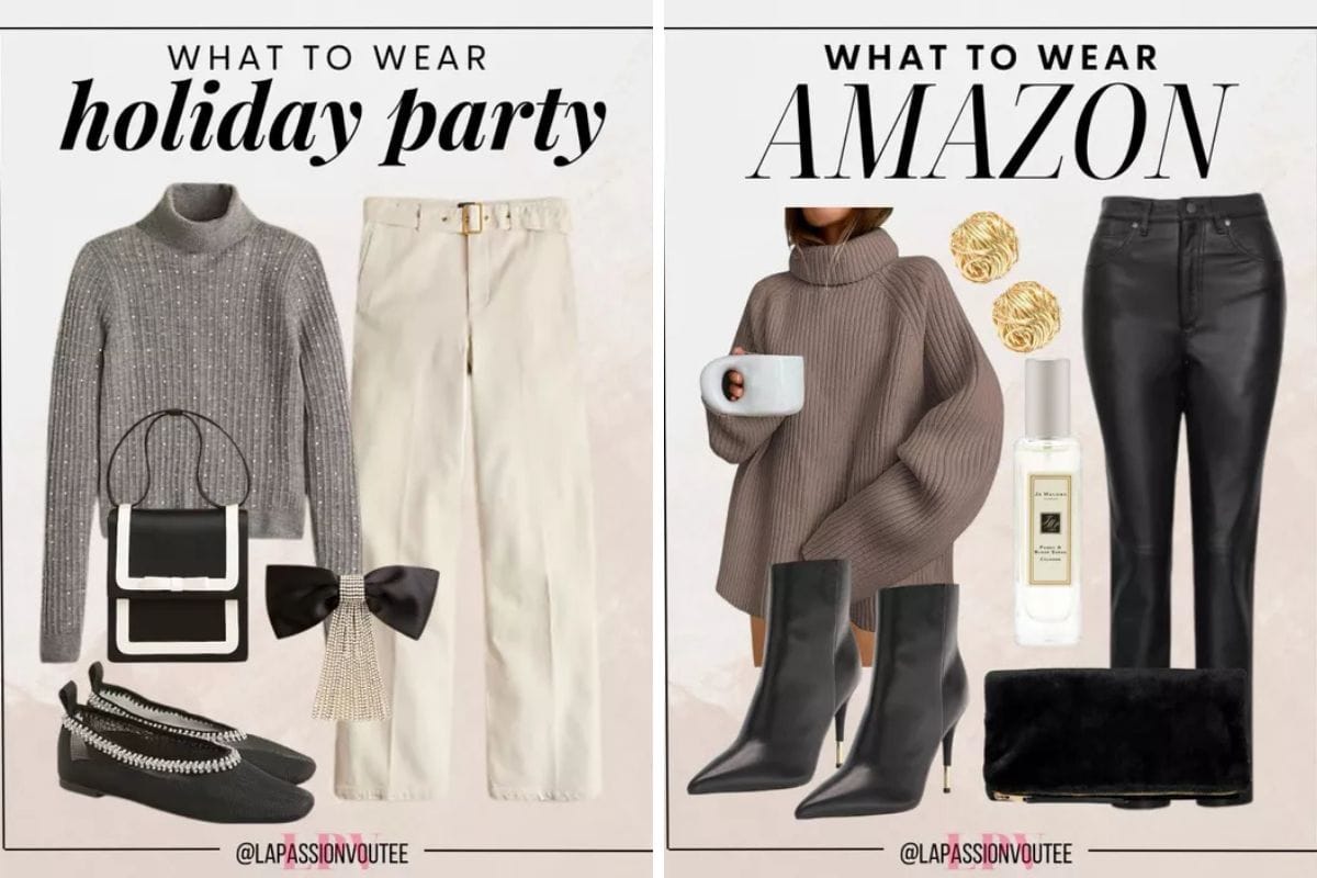 turtlenecks for holiday parties