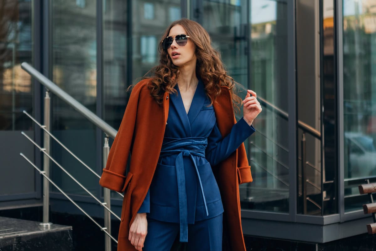 beautiful stylish woman walking in street stairs d 2024 10 18 03 53 30 utc 1