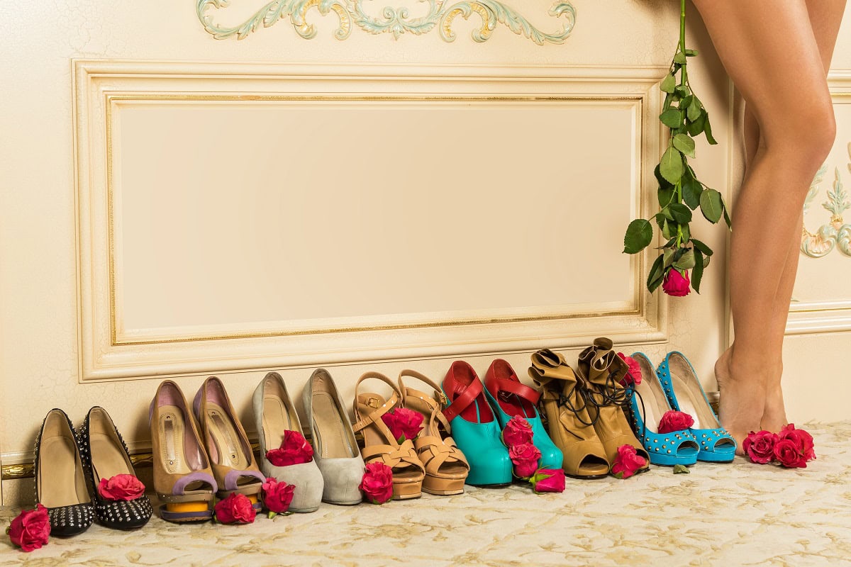 different female shoes on high heels 2024 10 17 12 28 22 utc