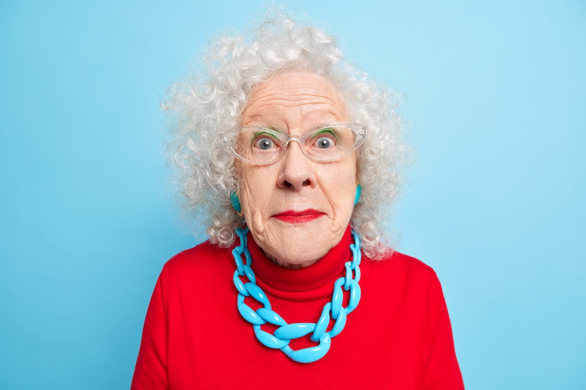portrait of shocked grey haired woman looks in dis 2025 01 23 10 31 30 utc