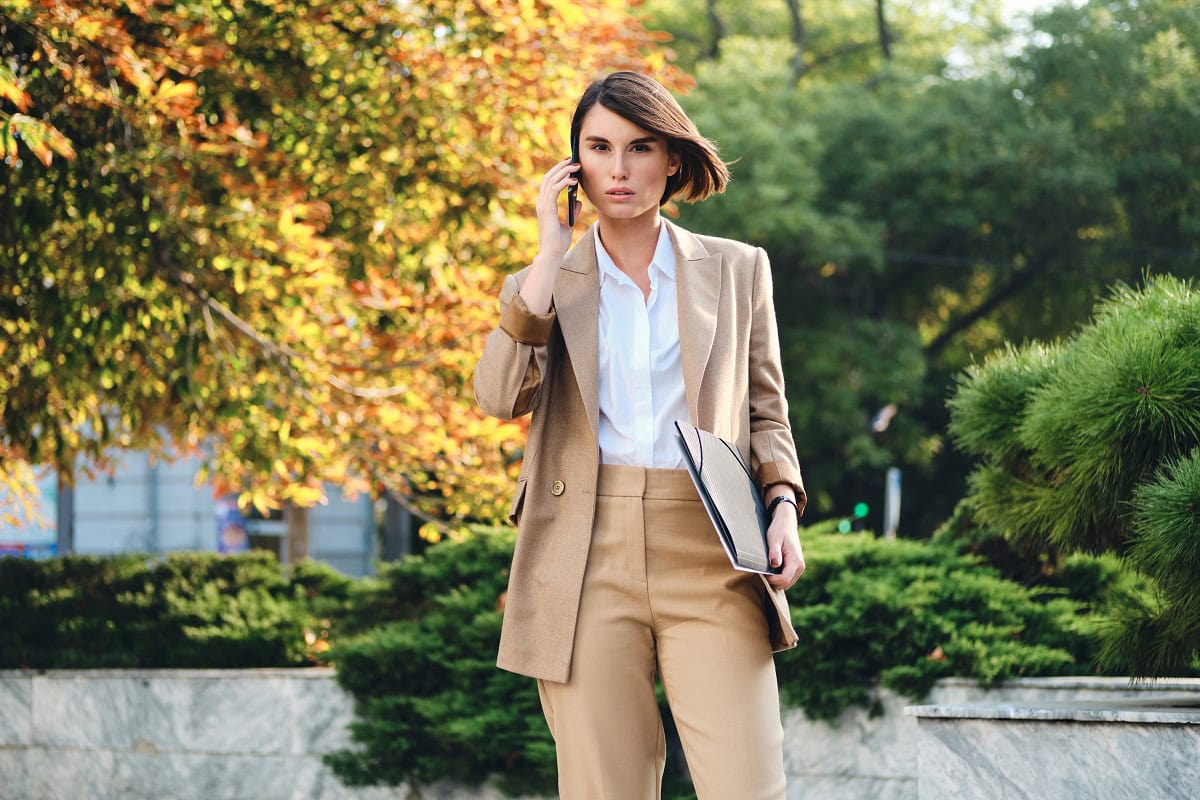 young confident stylish businesswoman talking on c 2024 10 21 09 20 22 utc