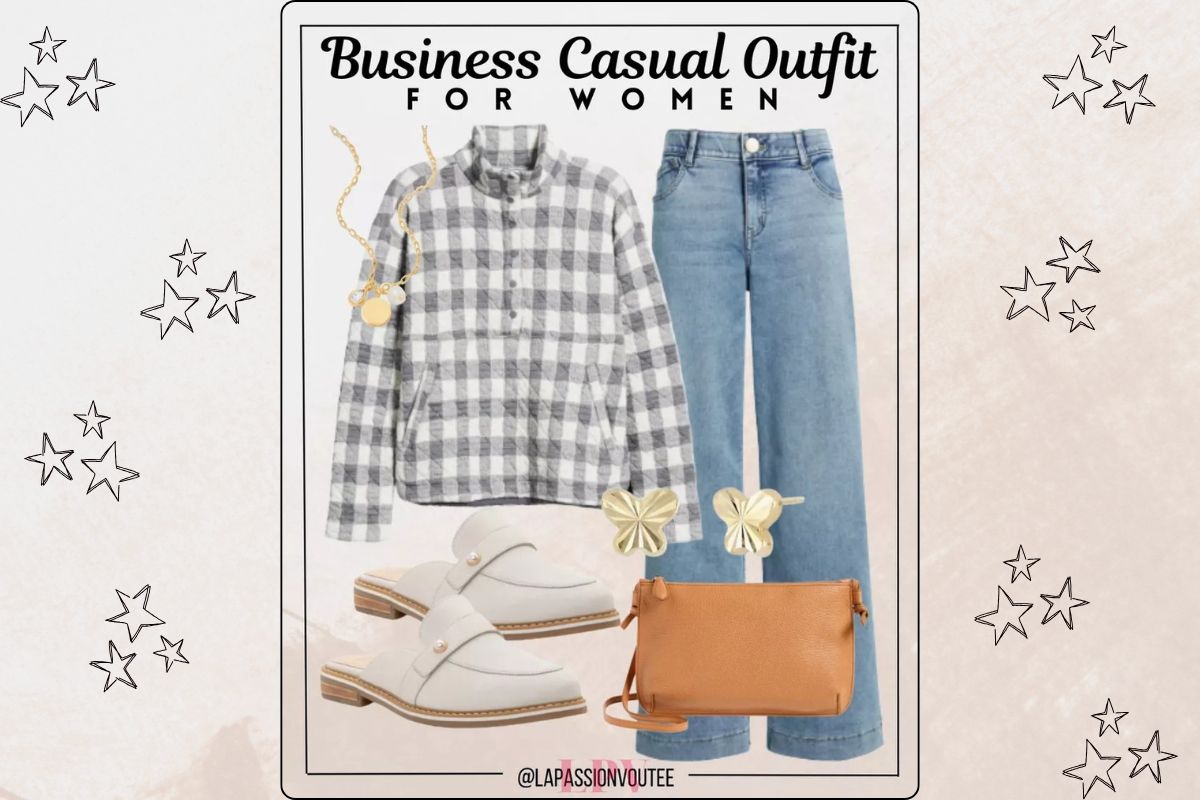 1 Casual Work Outfits That Make You Feel as Good as You Look