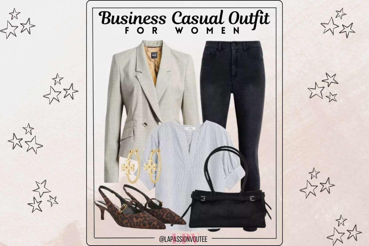 2 Casual Work Outfits That Make You Feel as Good as You Look